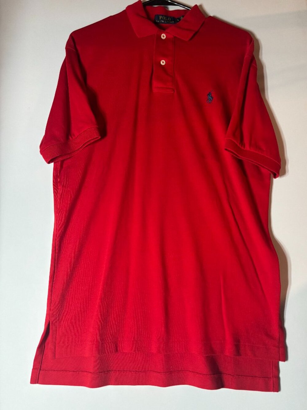 Polo Ralph Lauren Red Short Sleeve Polo Shirt Men's Size S